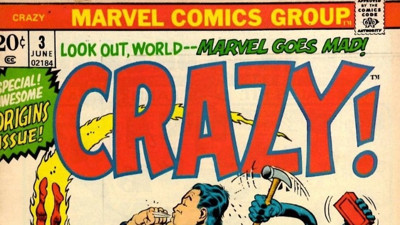 Cover of Marvel's Crazy #3