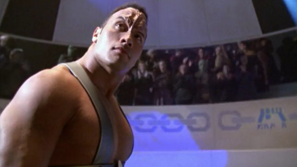Dwayne Johnson on Voyager