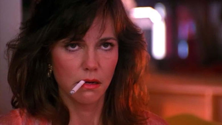 Sally Field smoking