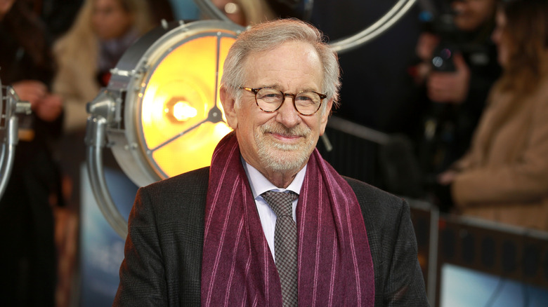 Steven Spielberg smiling
