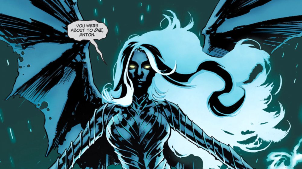 Abigail as the Avatar of Rot, from DC Comics