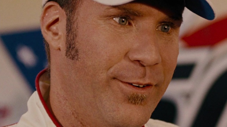 Ricky Bobby smiles