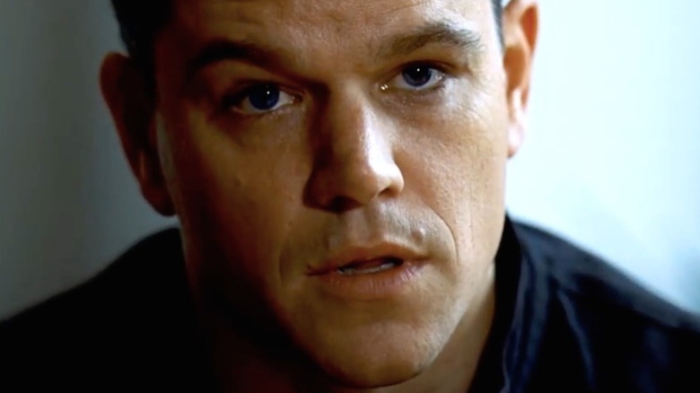Jason Bourne looks confused in close-up
