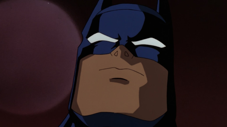 Batman narrows his eyes