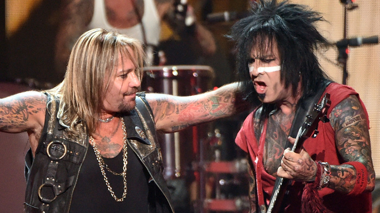Vince Neil and Nikki Sixx