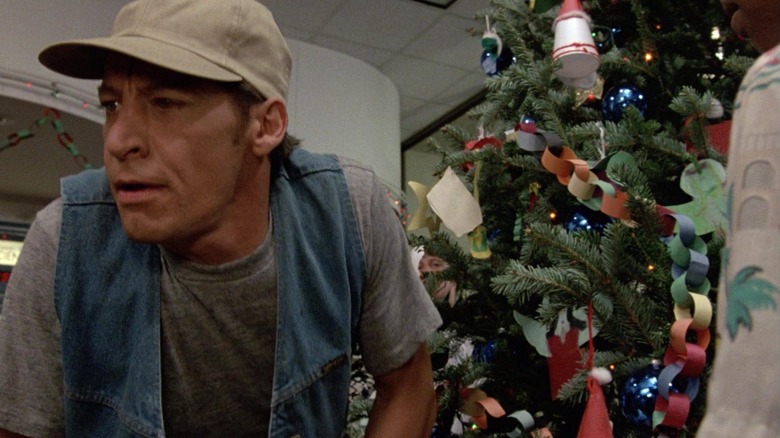 Jim Varney dressed as woman