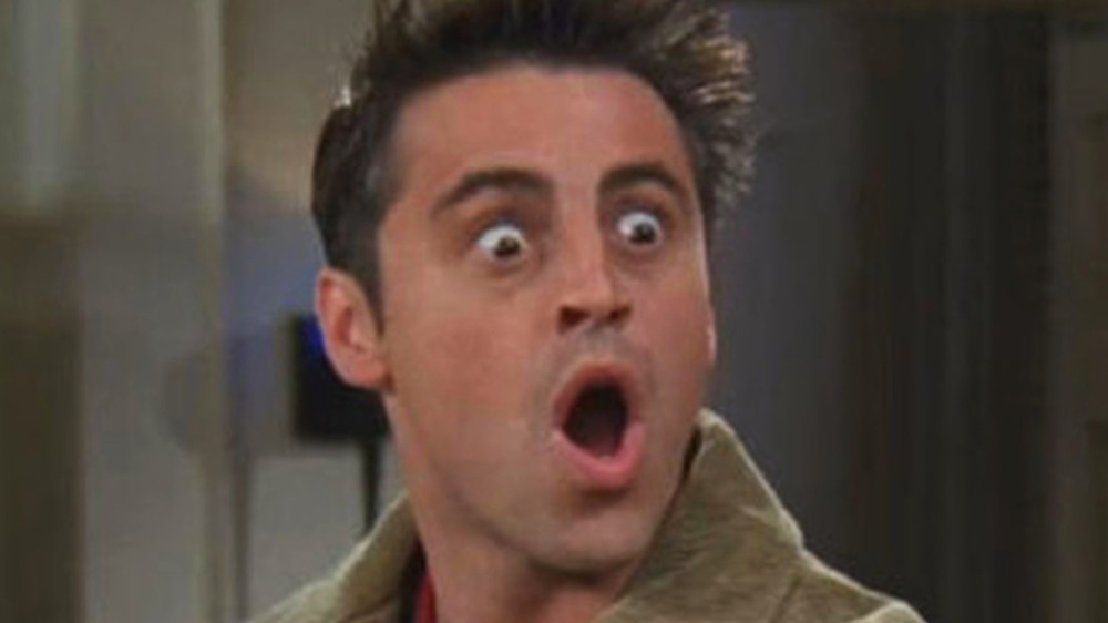 Joey surprised face Friends