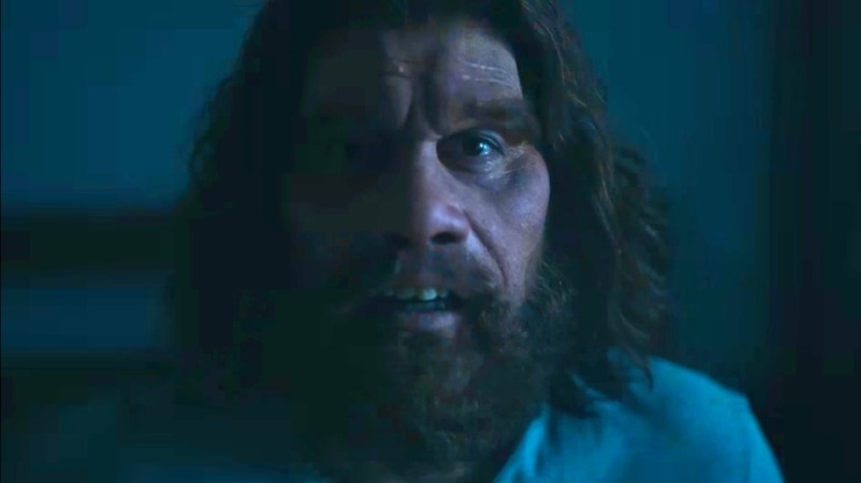 Geico Caveman wakes up sweaty