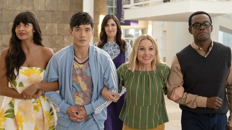 The cast of The Good Place