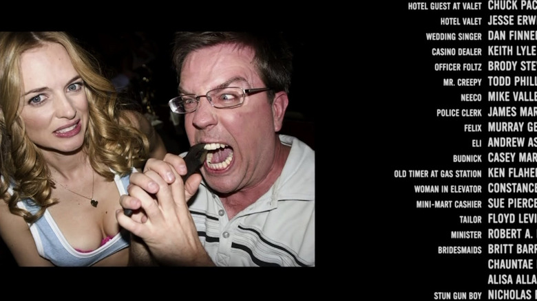 Stu pulling his own tooth