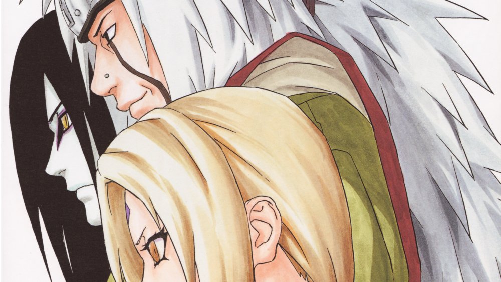 The Three Legendary Sannin from Naruto