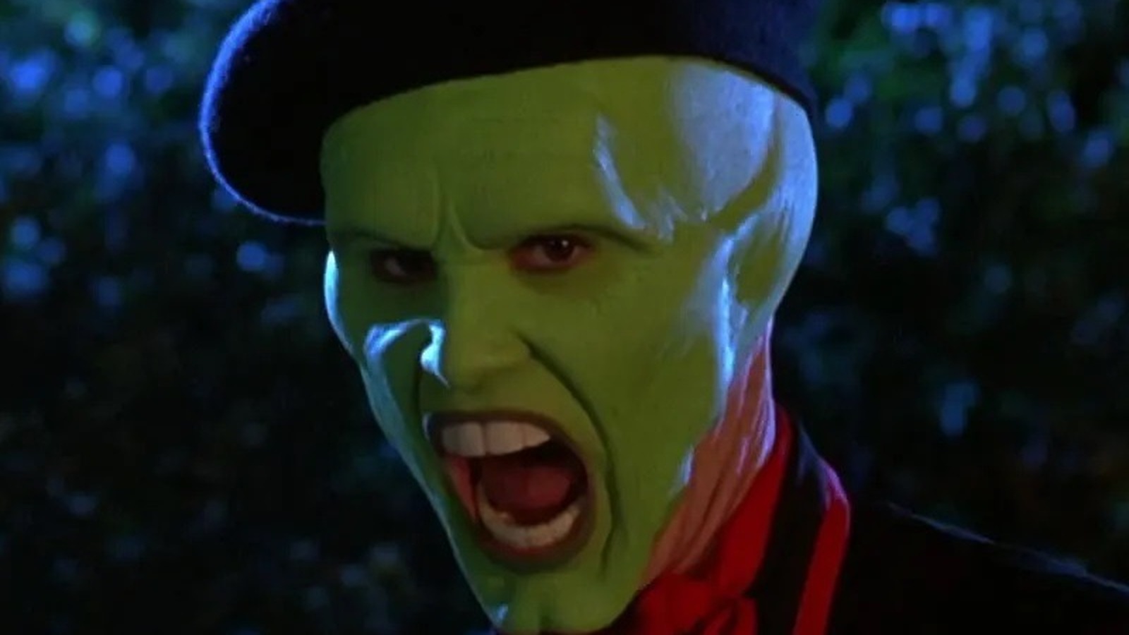 The replica of the green mask Stanley Ipkiss (Jim Carrey) in the