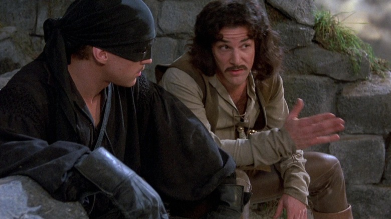 Mandy Patinkin as Inigo and Cary Elwes as Westley in The Princess Bride