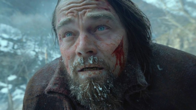 Leonardo DiCaprio in intense pain