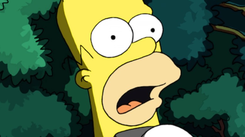 Homer Simpson looking aghast