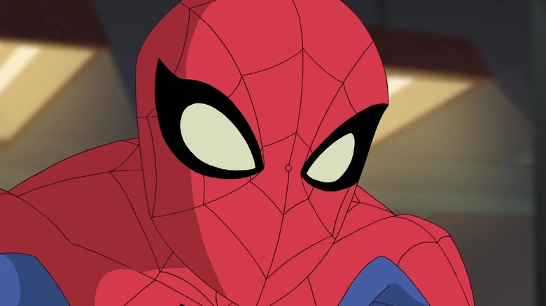 The Spectacular Spider-Man close-up