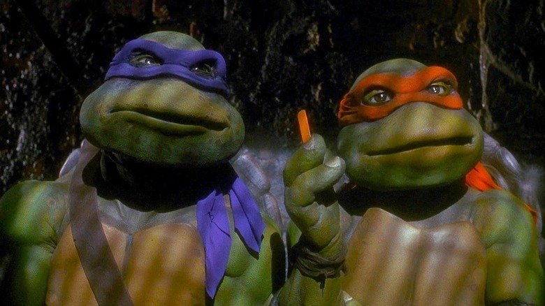 Leonardo and Raphael face danger