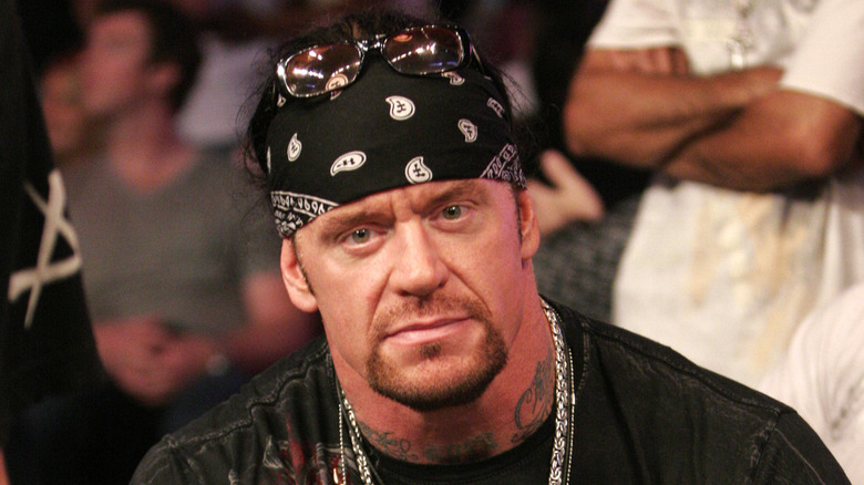 The Undertaker wearing black bandana