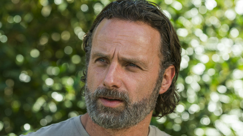 Andrew Lincoln with gray beard