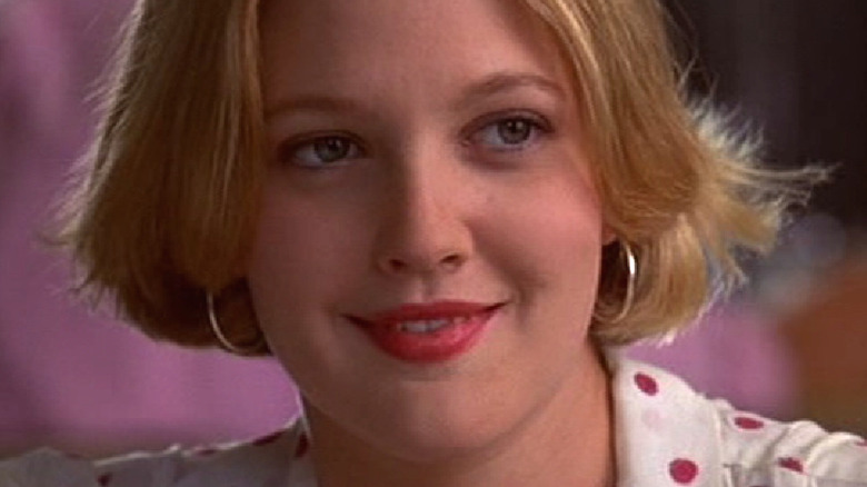 Drew Barrymore smiling