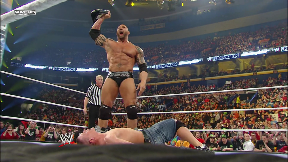 Wild Samoans trainee Batista stands tall