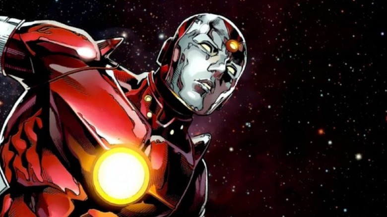Iron Lad flying