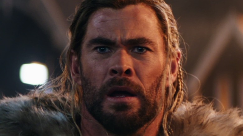 Thor looking concerned
