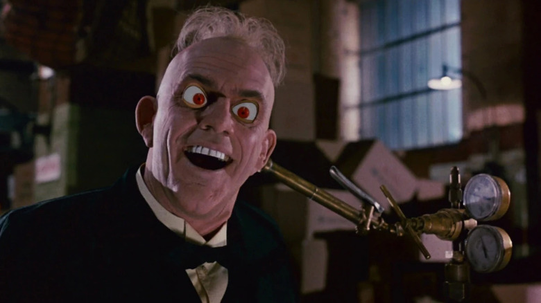 Judge Doom with red eyes