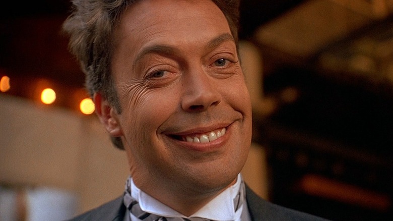 Mr. Hector grinning