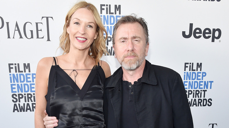 Nikki Butler and Tim Roth
