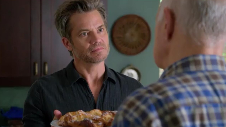 Joel Hammond with pastries