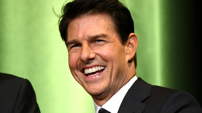 Tom Cruise smiling