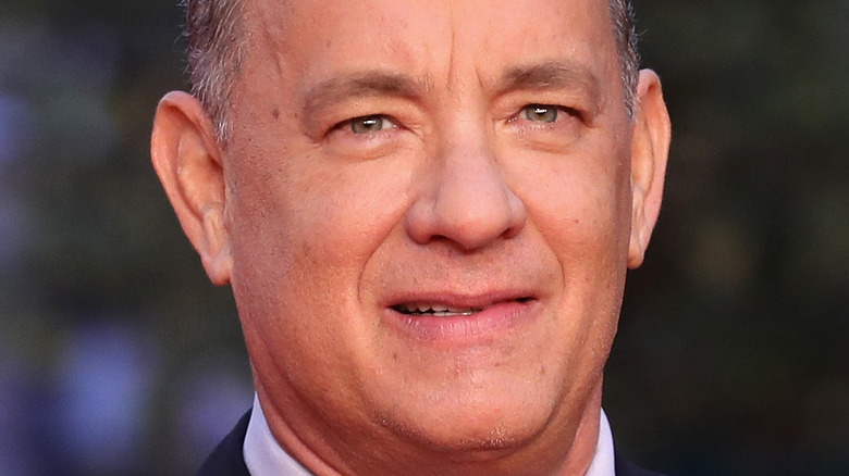 Tom Hanks smiling