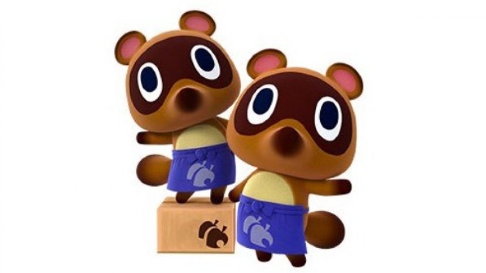 tom nook statue