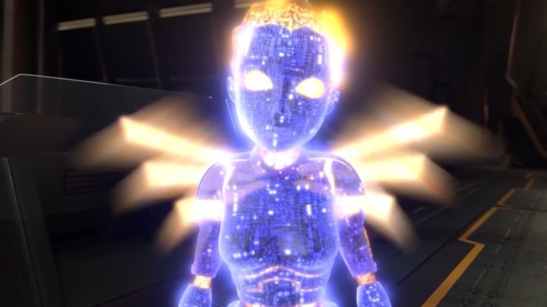 SARA v4 looks at the camera