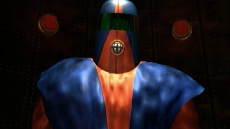 Moltar looks directly ahead