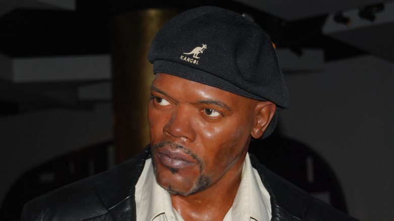 Samuel L. Jackson looking pensive