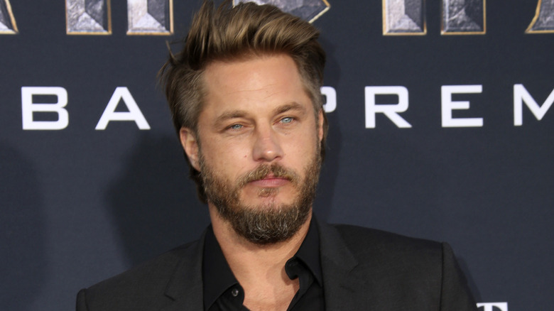 Travis Fimmel at "Warcraft" premiere