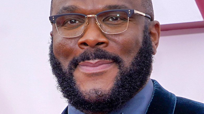 Tyler Perry on the red carpet for the 93rd Academy Awards