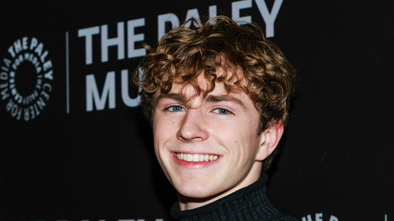 Walker Scobell posing