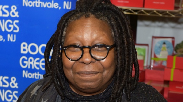 Whoopi Goldberg smiling