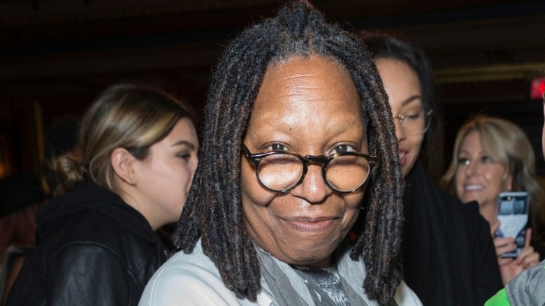 Whoopi Goldberg smiling