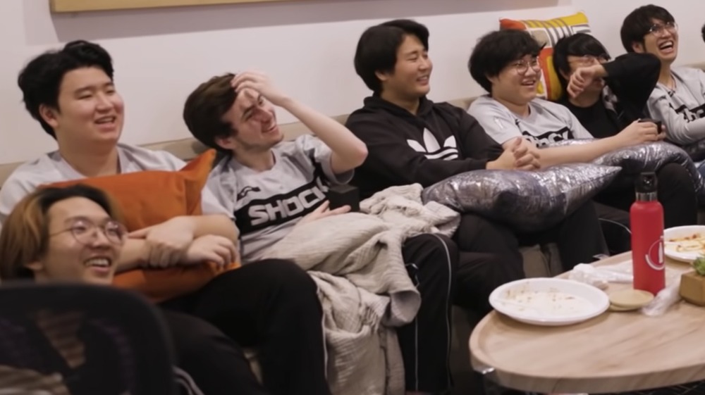 San Francisco Shock participate in ring ceremony