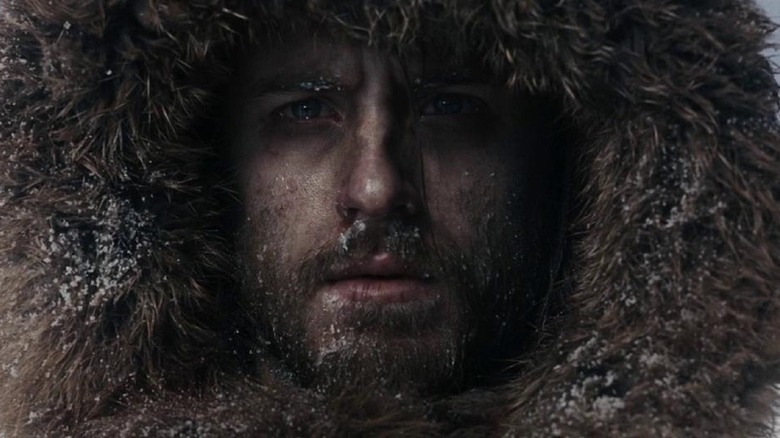 Characters in fluffy hood