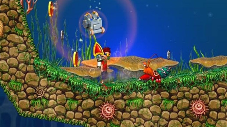 The Tuttles Madcap Misadventures underwater gameplay Zach Tuttle