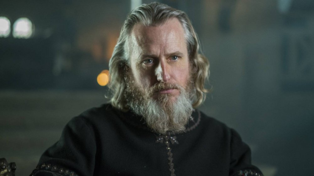 Linus Roache portrays King Ecbert of Wessex on History's Vikings