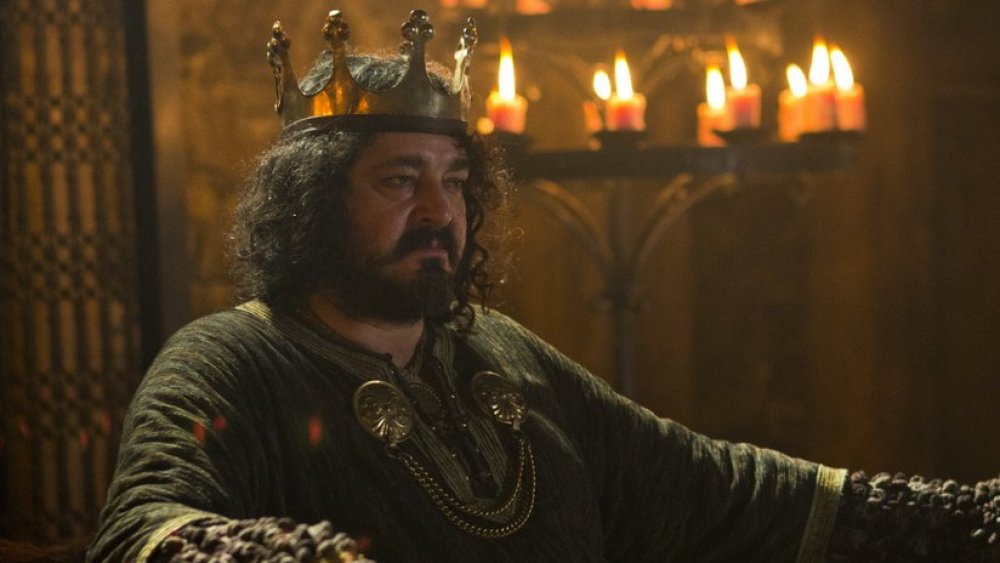 Ivan Kaye as King Aelle on Vikings