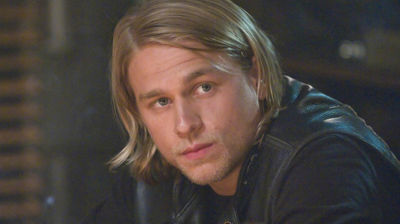 Jax looking thoughtful in Sons of Anarchy