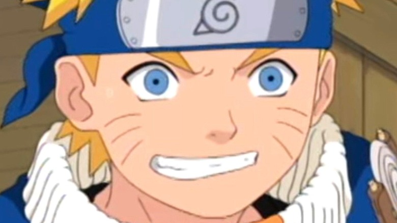 Naruto smiling