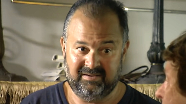 American Pickers' Frank looking tense